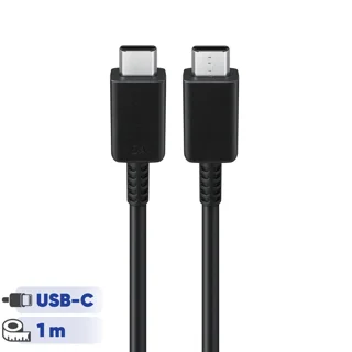 کابل تبدیل USB-C به USB-C سامسونگ مدل 1 متری - 5 آمپر -