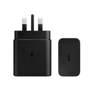 شارژر دیواری 25W سامسونگ مدل EP-T2510 سه پین صد درصد اورجینال با گارانتی ۲۴ ماهه تعویض